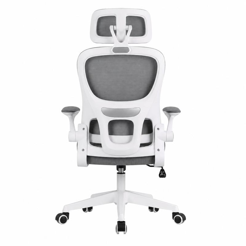 Cadeira ergonômica mesh vista traseira